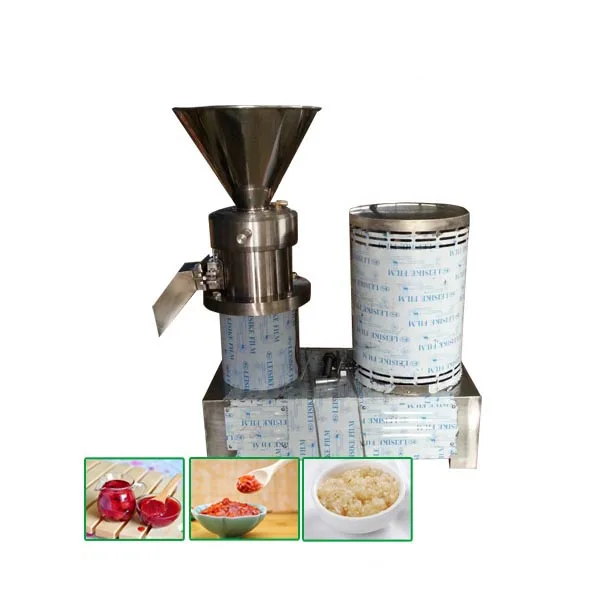 Particle Size of 2 to 50 Microns Tahini Butter Colloid Grinder Colloid Mill for Peanut Butter