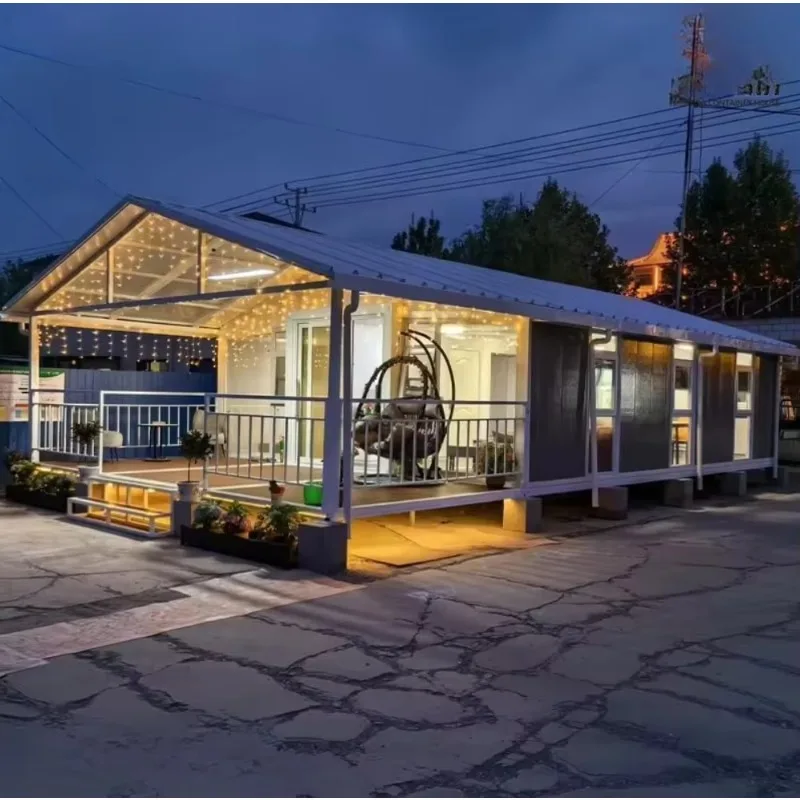 حاوية جاهزة 40 قدم 20 قدم منزل صغير جاهز للعيش منزل معياري جاهز 2 3 4 5 غرفة نوم كاساساس جاهزة فيفيندا #6