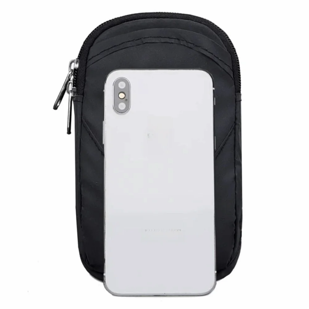 Fitness Gear Waterproof Phone Armband Reflective Universal Mobile Phone Arm Bag Night Running Arm Wrist Pouch Outdoor Running