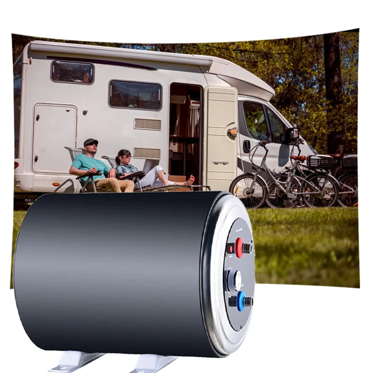 10L 200w High Quality New Design Have Stock Black Storage Electric Rv Water Heater For Caraven