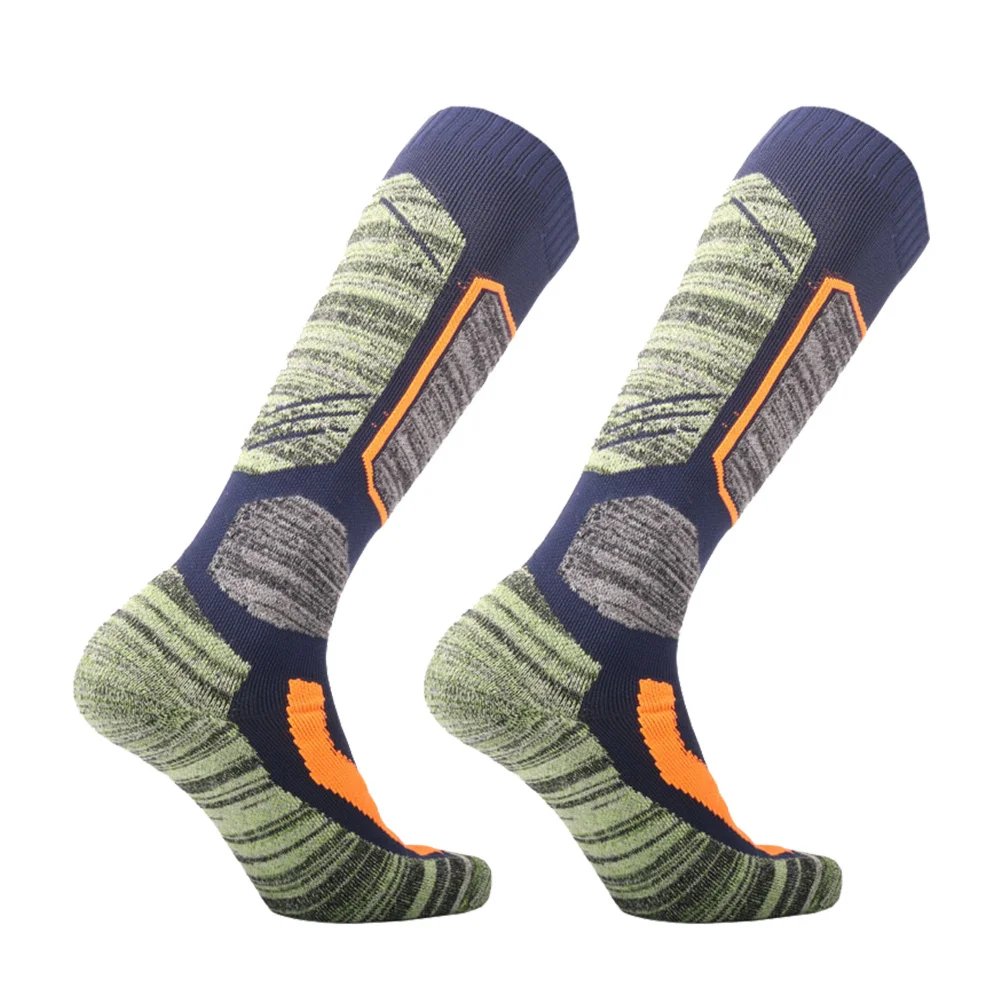 سميكة الثلوج الشتاء التزلج الجوارب طويلة الركبة تنفس الحرارية تنظيم التزلج جوارب الرياضة في الهواء الطلق التزلج الجوارب التزلج تخزين