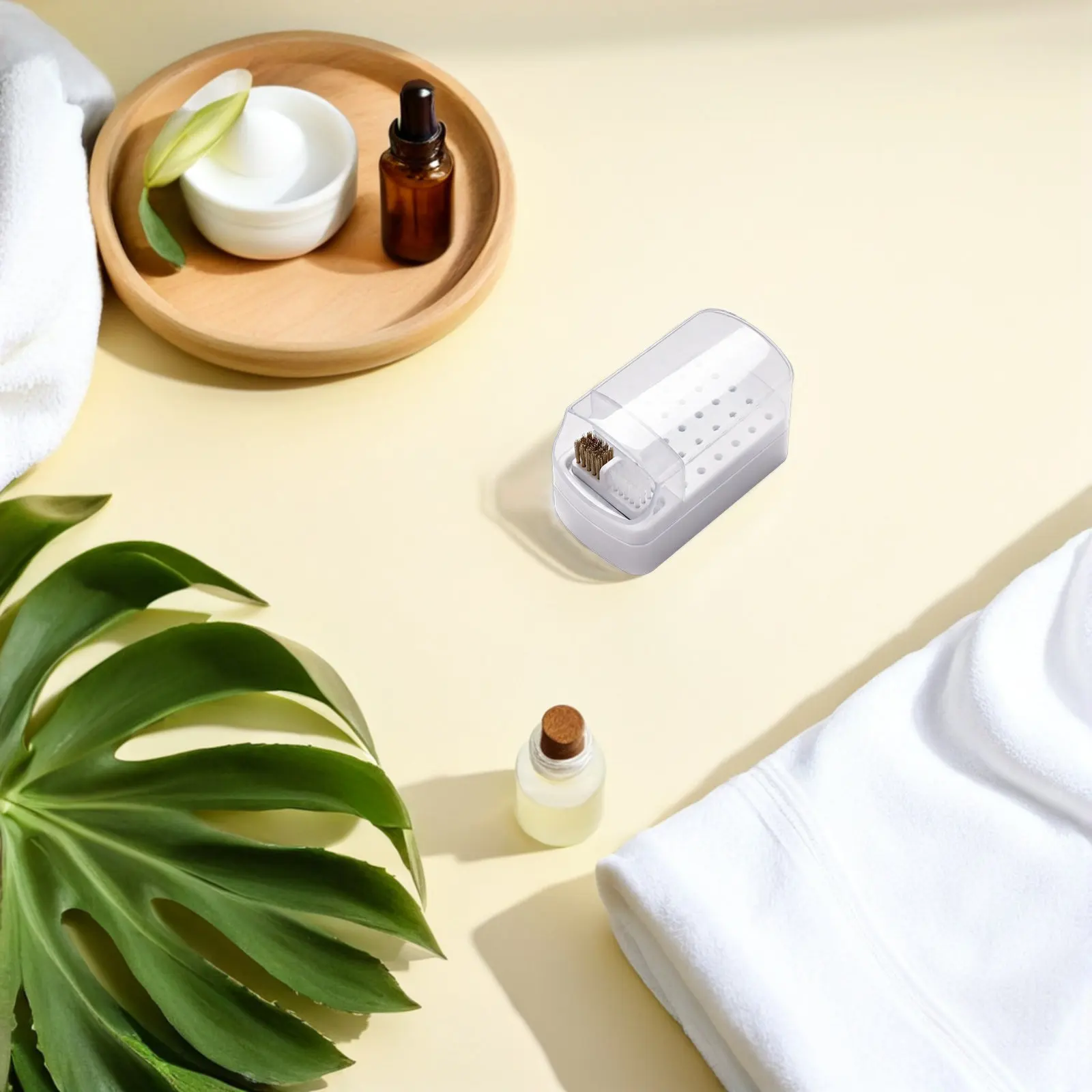 

Прозрачный органайзер для хранения насадок для маникюрного аппарата, 30 слотов, для полировочных и шлифовальных головок, футляр для демонстрации, принадлежности для нейл-арта