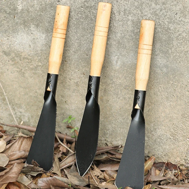 Garden Multifunctional Manganese Steel Household Outdoor Vegetable Digging Shovel Gardening Shovel Flower Planting Shovel Garden