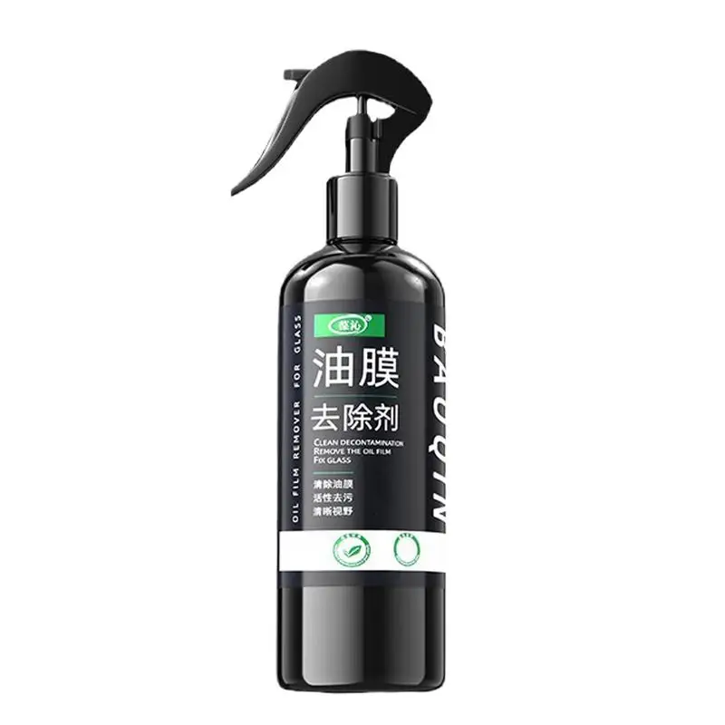 

Car Glass Oil Film Cleaning Spray Oil Film Cleaner Windshield Glass Film Removal Multifunctional And Effective Stain Removal