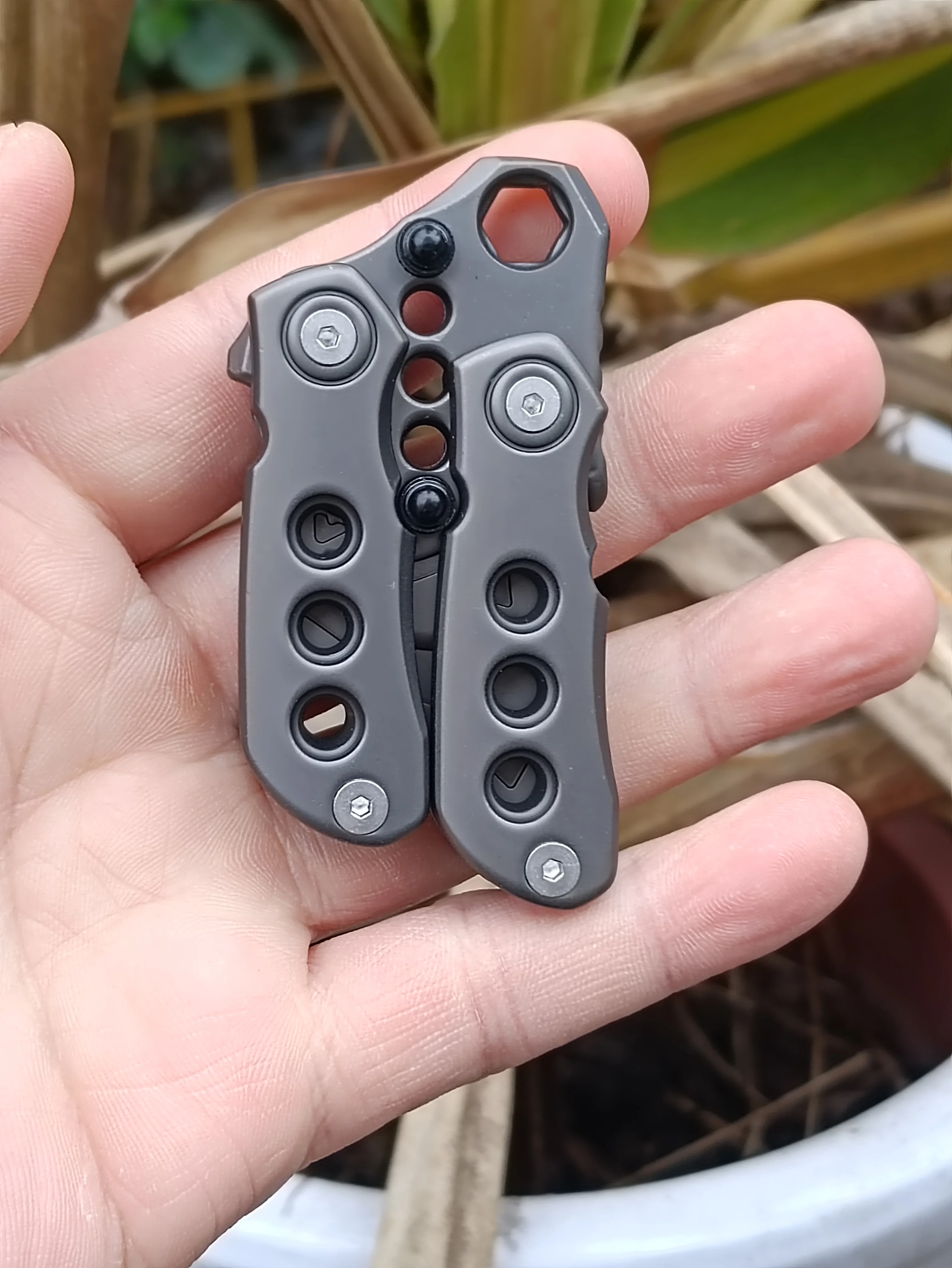 Fidget Slider Compact EDC NIEUW Flesopening Multifunctionele Fidget Slider Spinner Stress Relief Speelgoedcadeaus