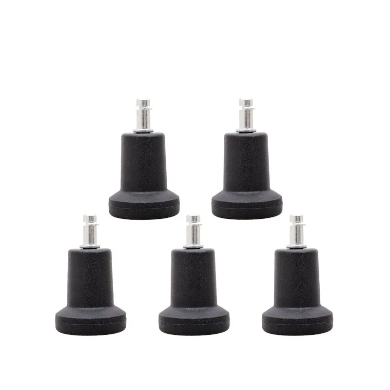 (Pack of 5) Applicable To Home Chair Fixed Foot Nails 10mm Card Spring Office Computer Swivel Non-slip Feet