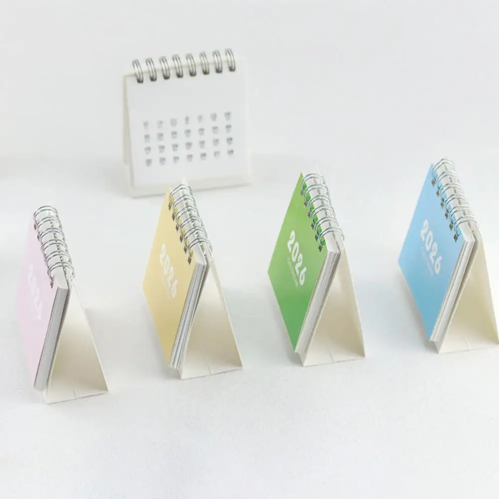 2026 أجندة مكتبية /رزنامة مكتبية سهلة الاستخدام تقويم أسبوعي 2026 مجموعة تقويم مكتبي صغير مع تصاميم كرتونية لطيفة للمكتب للمدرسة #2