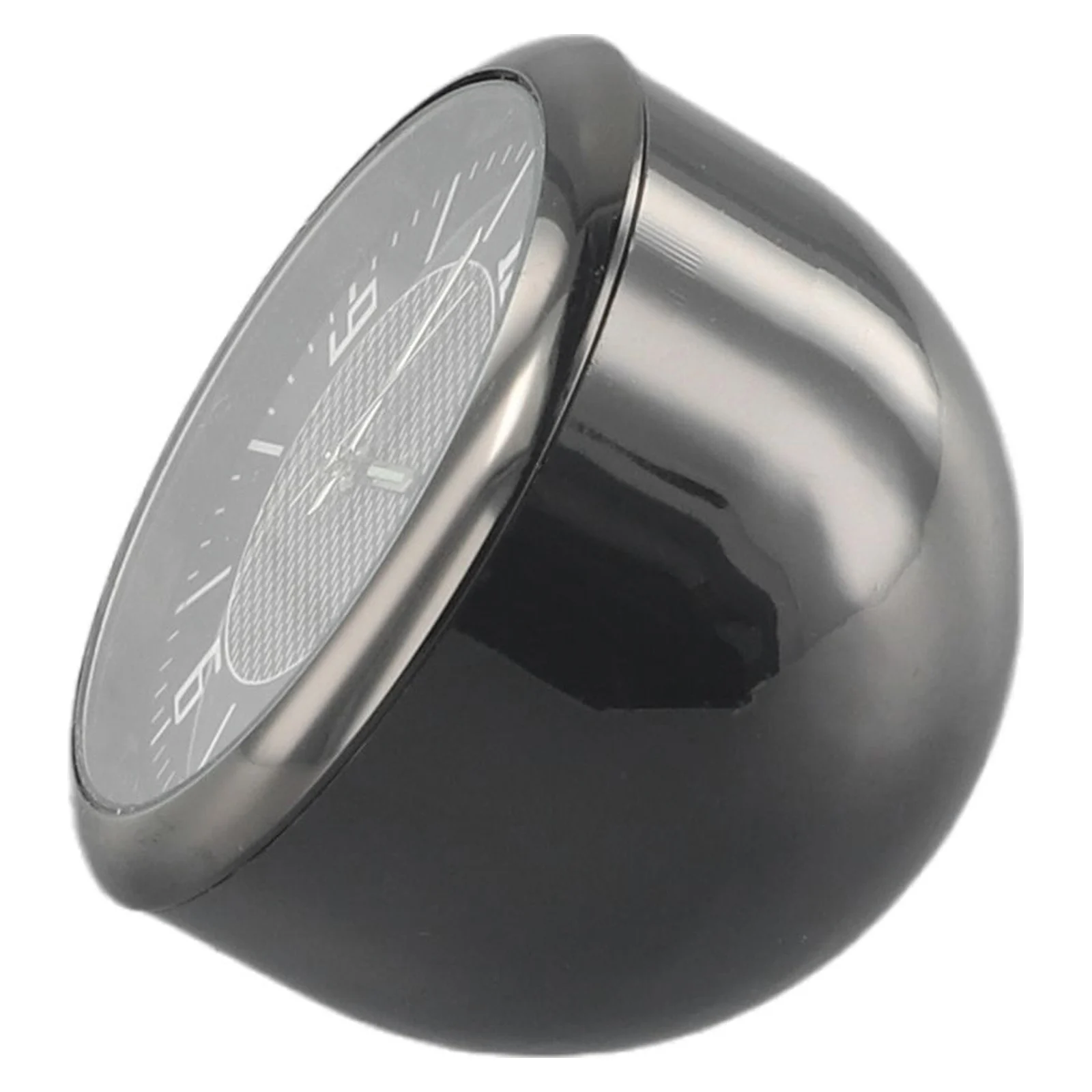 Useful Car Clock Zinc Alloy Analog Watch Black Car Dashboard Fluorescent Home Office Pointer Display Replacements