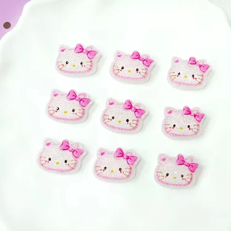 hello kitty cartoon sanrio crystal AB glue diy jewelry accessories my melody mobile phone case hair accessories kuromi wholesale