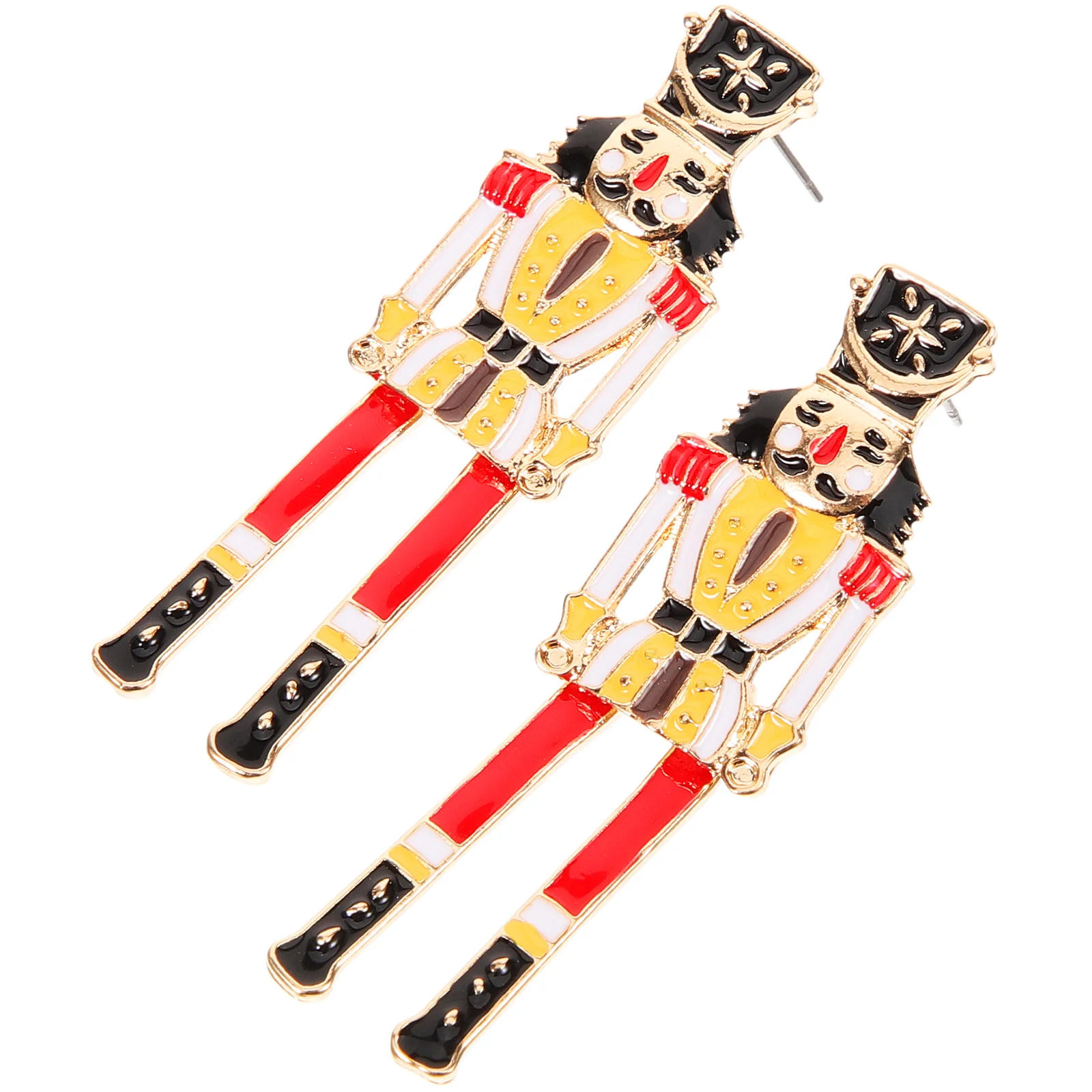 1 زوج كسارة البندق الأذن ترصيع الأقراط الصغيرة خفيفة الوزن للنساء الفتيات الأزياء بيان مجوهرات ارتداء اليومي الملحقات