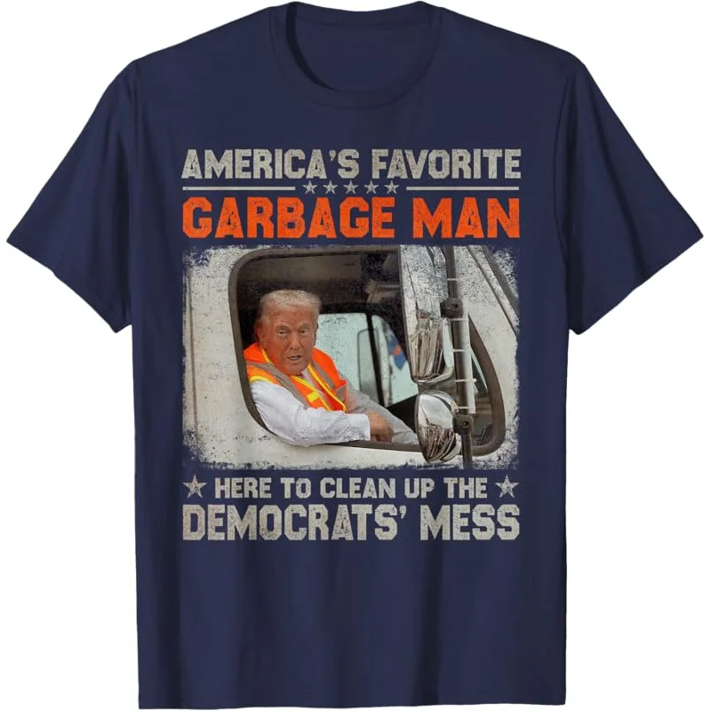 2024 Election Trump Garbage Man Vote President T-Shirt