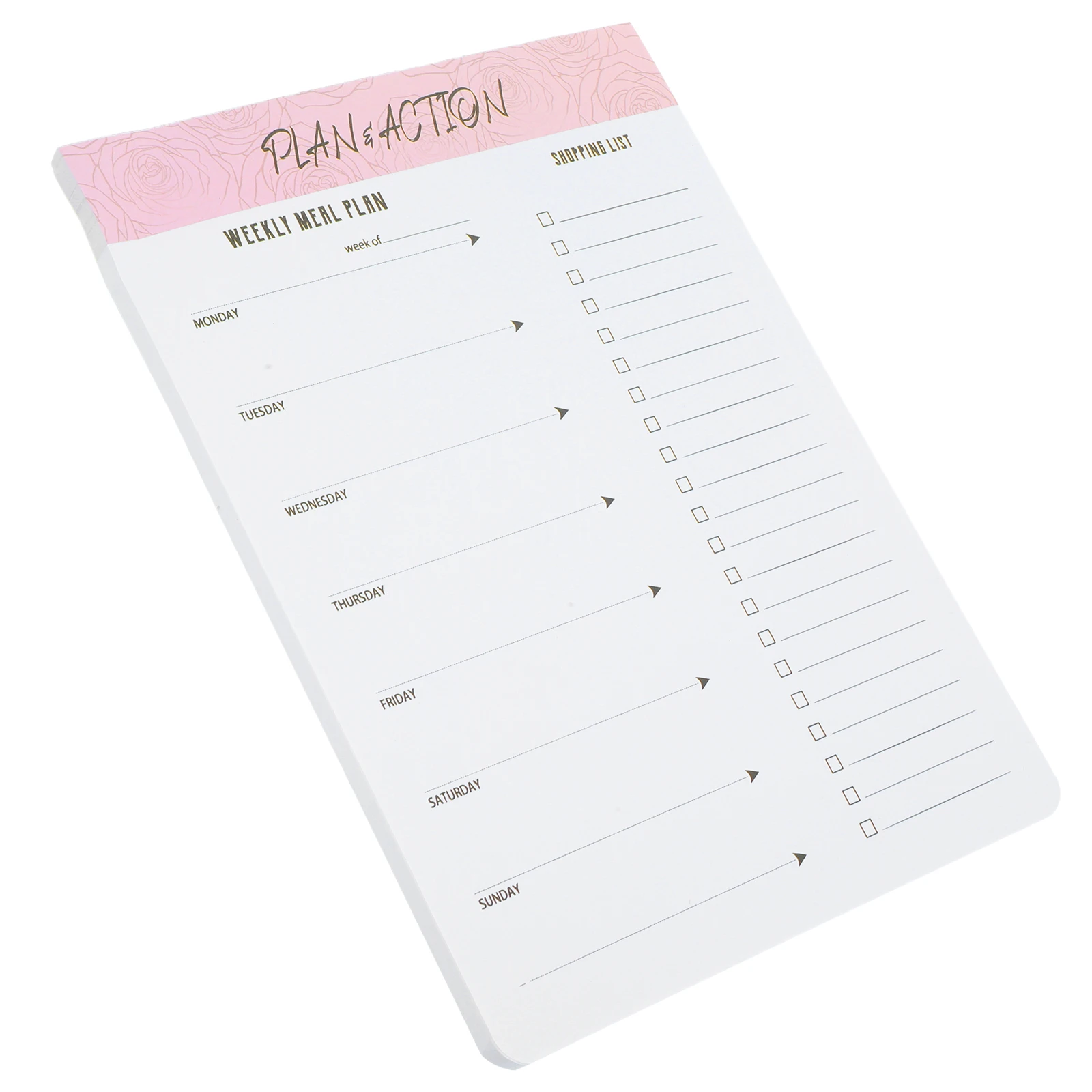 Blocco note strappabile per ufficio Memo domestico Portatile compatto Multifunzione Uso quotidiano Planner Scrittura Schizzi Regalo