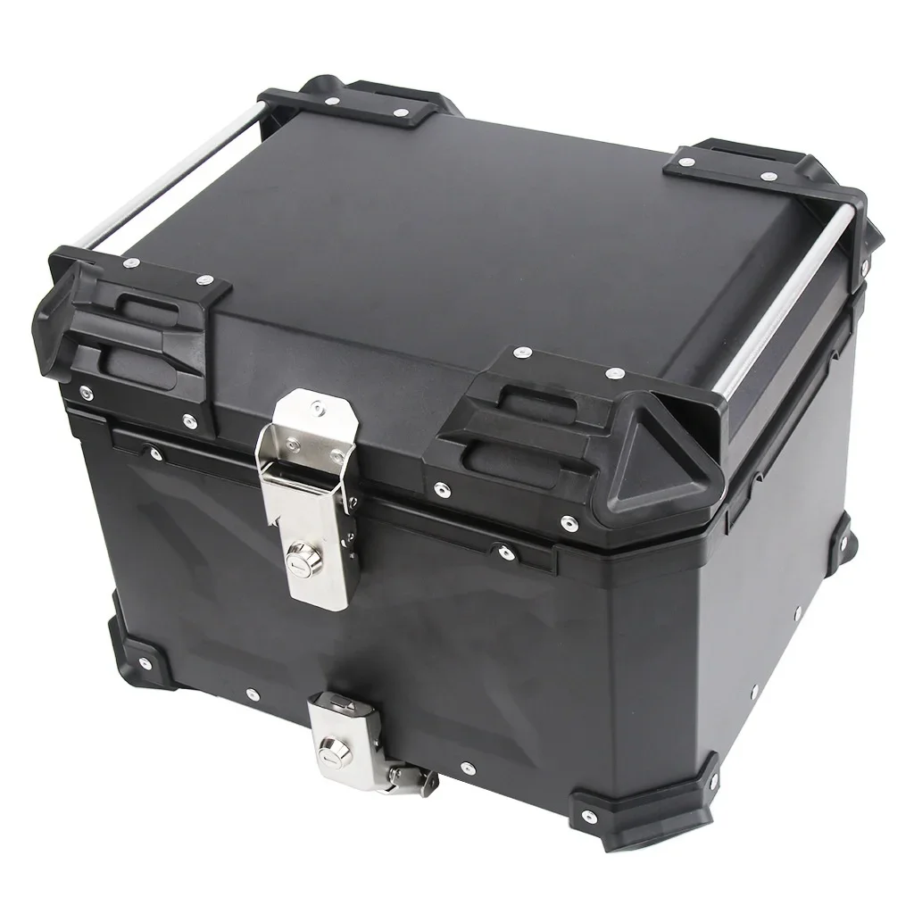 

45L Motorcycle Trunk Motorcycle Aluminum Alloy Side Tail Box Storage Trunk Motorcycle Trunk