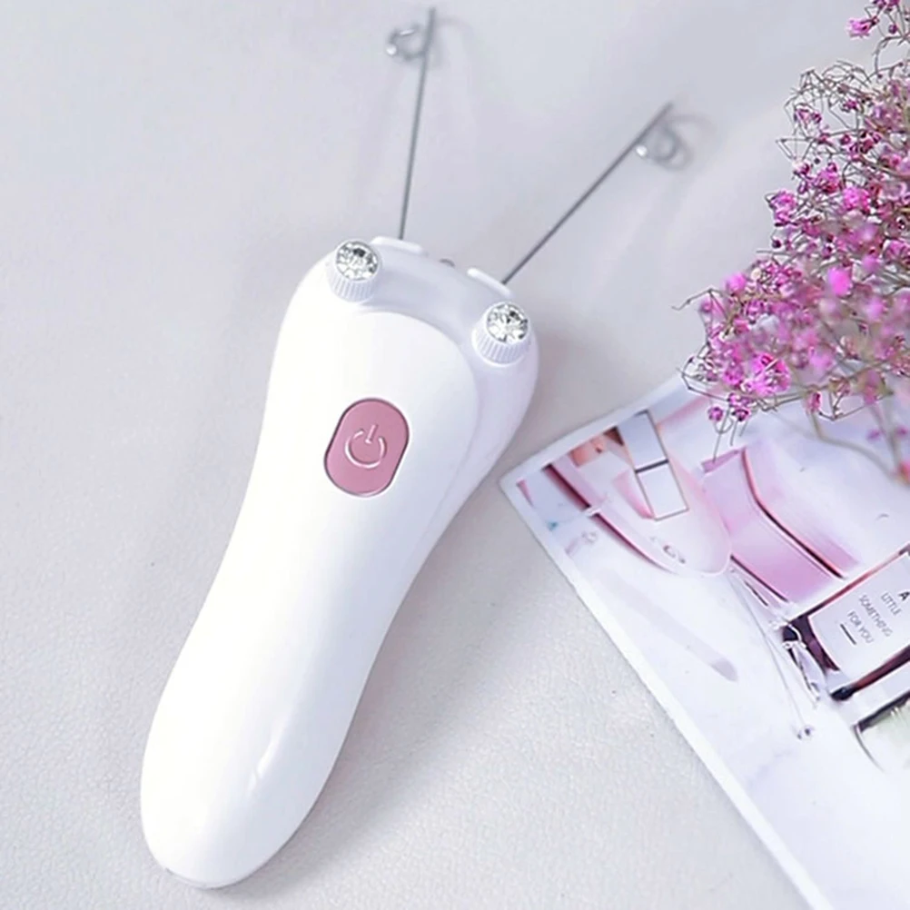 

Professional Facial Body Hair Removal Instrument Electric Depilator Machine Portable Safe for Lips Arms Legs Underarms