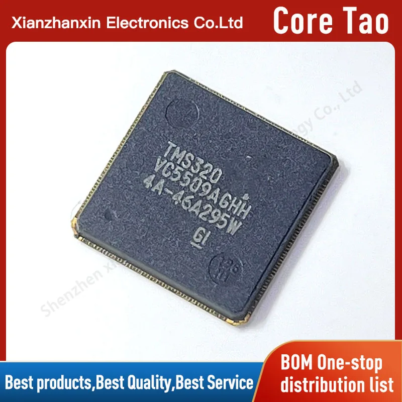 1pcs/lot TMS320VC5509AGHH VC5509AGHH BGA179 Fixed-point digital signal processor