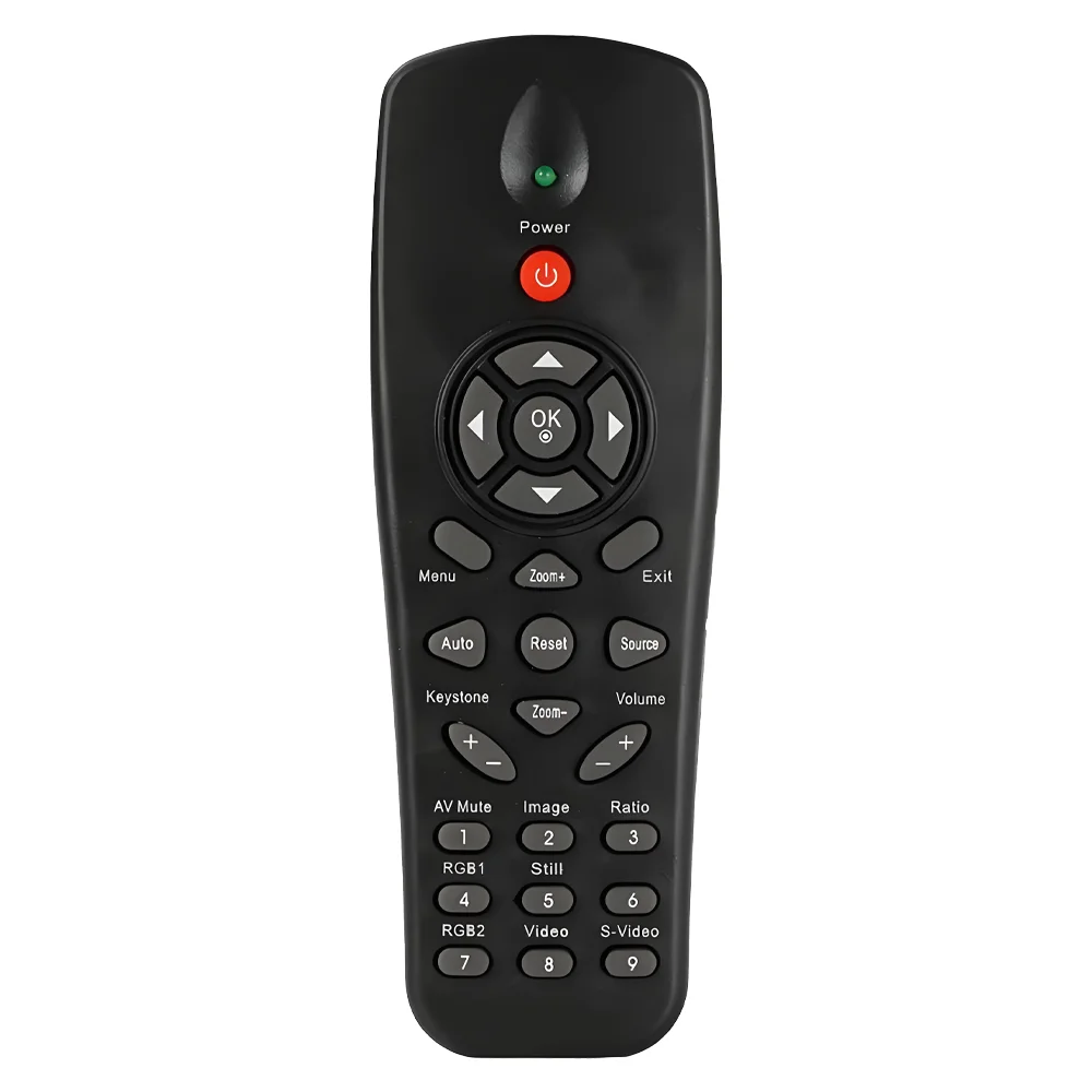 Replacement Remote Control Compatible with HITEVISION Projector HT-H8 HT-382 HT-482 HT-486