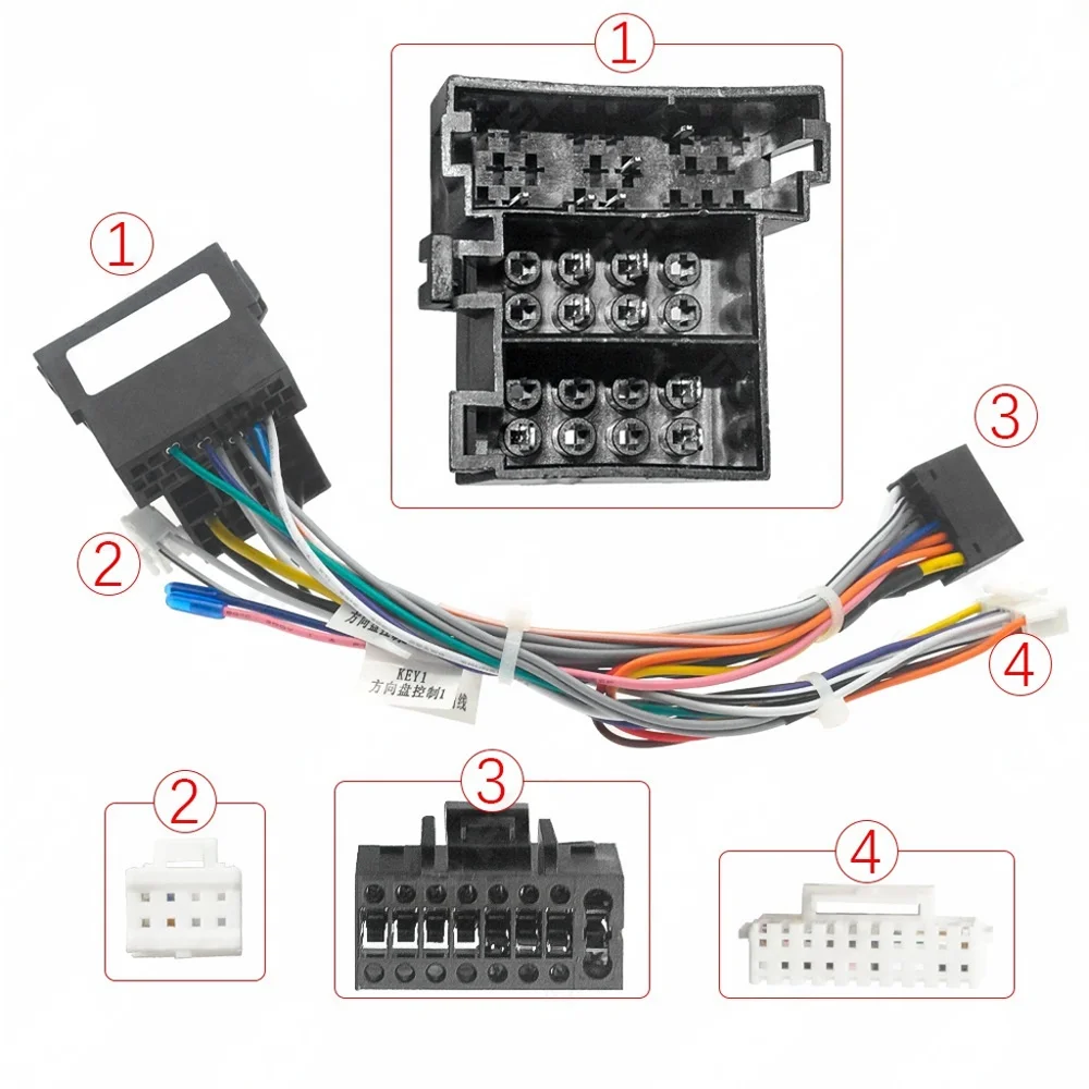 Harness Power Cable Android Car Radio Multimedia For Cadillac CTS 2005-2006 Canbus Box