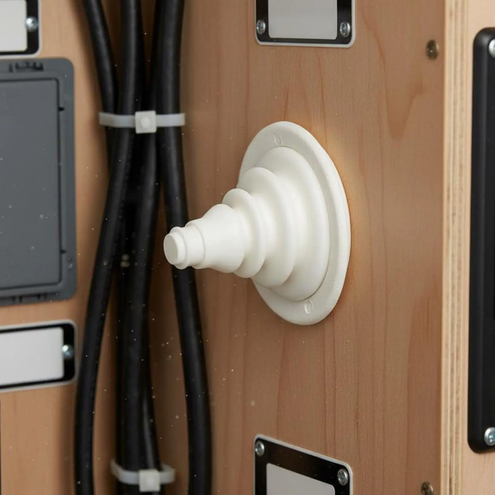 Marine Rigging Hole Cover Waterproof Rigging Cable Protector Silicone Flexible