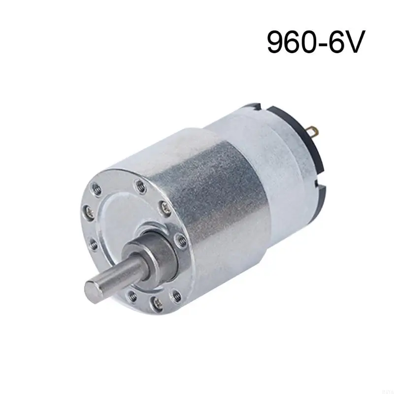 34YA 6V/12V/24V Micro Speed Reduction Geared Motor 7~960RPM Eccentric Output Shaft