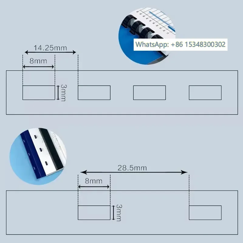 8mm Blue 5/16