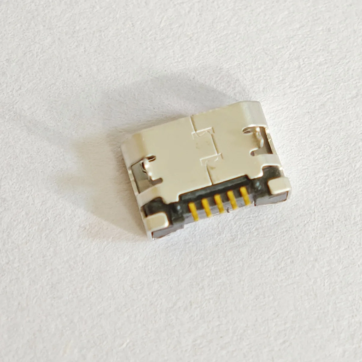 100Pcs Micro USB Connector 5Pin Female Socket 5.9mm Extension Long Leg Pin 1.5mm Flat Mouth Data Plug Charger Charging Dock Port