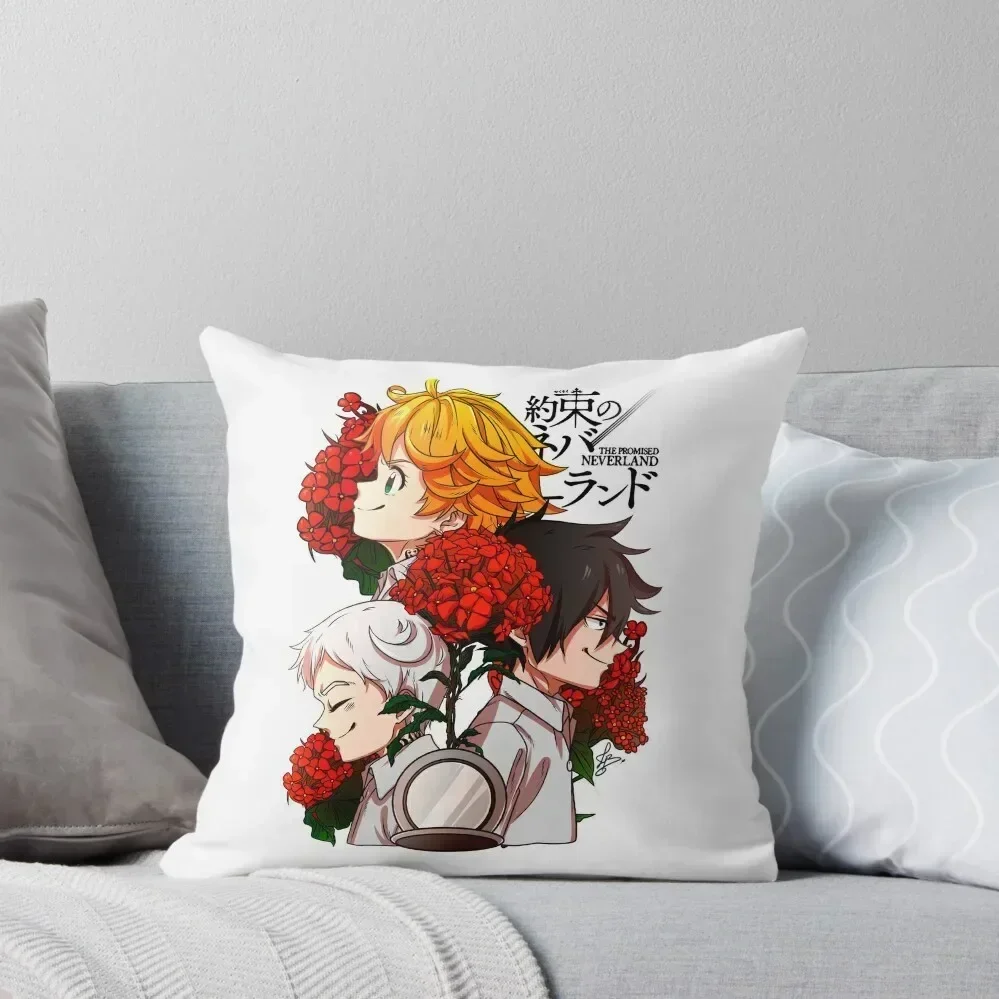 

The Promised Neverland - Hope Throw Pillow pillow pillowcase pillows decor home Luxury Sofa Cushions luxury sofa pillows pillow