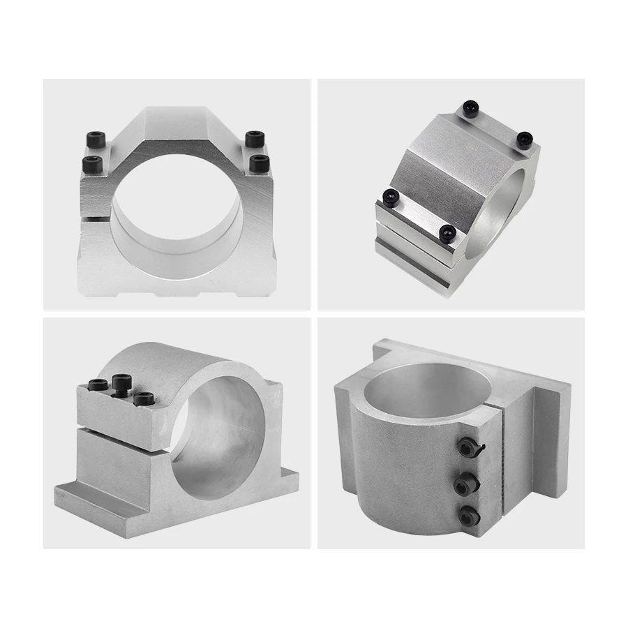 Spindle Motor Support Seat Clamp Bracket Drilling Machine Spindle Base Fixture Holder Mount Hole 20/22/30/34/36/40/42/48/50/56mm