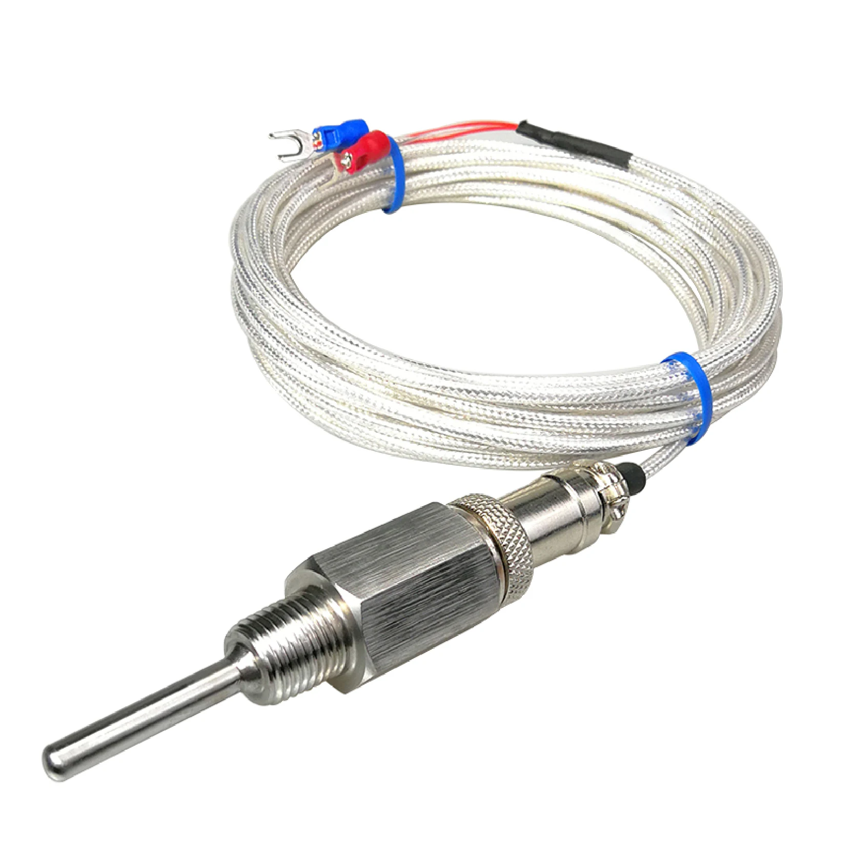

Aviation Plug Type RTD Industrial Temperature Probe Resistance Temperature Detector Thermocouple Connector Sensor