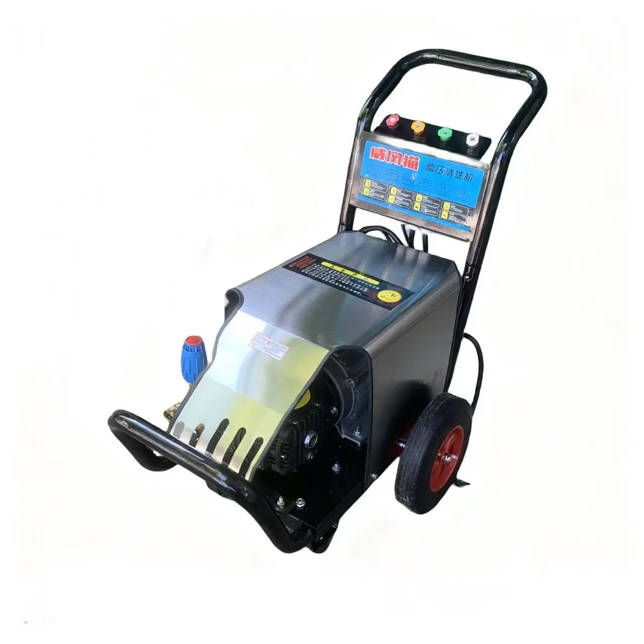 

High Quality 380V Ultra-High Voltage Cold Water Medium Duty Low-Noise Long-Life Car Washer Cleaning Machine 2.2kW/3kW/4kW 100bar