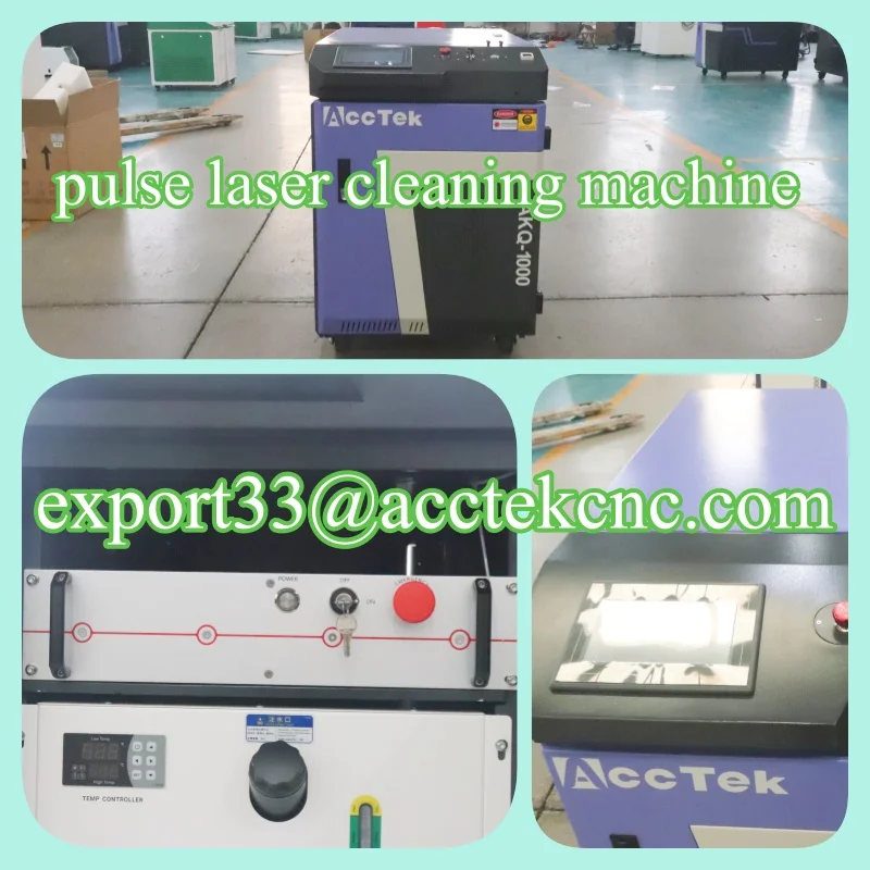 1000W 2000W Pulse Laser Cleaning Machine 500W 300W Mopa JPT Laser Cleaning Machine with Water Cooling System
