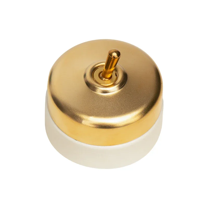 Retro All Brass Switch 86 Type Toggle Switch Japanese Wall Switch