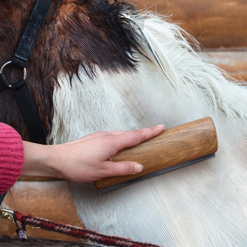 Equestrian Horse Hair Brush Equine Horse Equipment Grooming For Horse Stripper Cleaning Horses Epilator Tools Horse Accessories