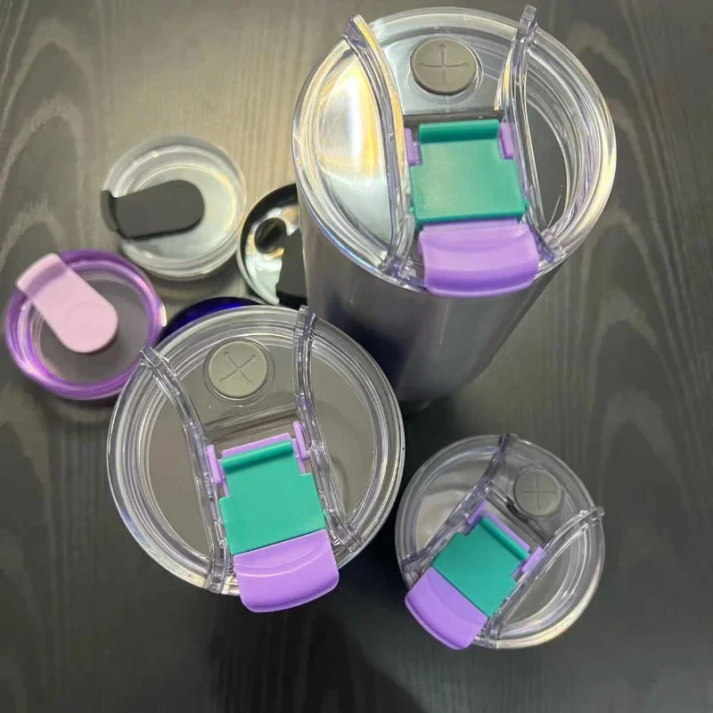 

1pc Leak-proof Lid For 40oz Tumbler Cup, Spill Proof Tumbler Covers, Replacement Cover For Stanley Cup Accessory