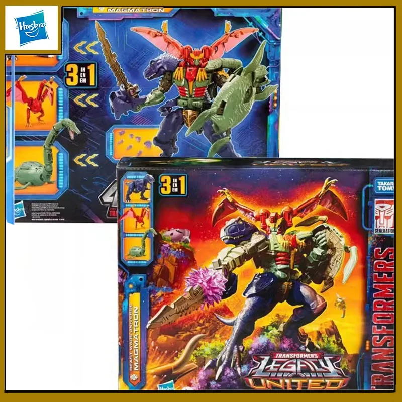 

Hasbro Original Transformers Anime The Handed Down Universe Three Dragons Combined Action Figure Toys for Boys Girls Kids Gift