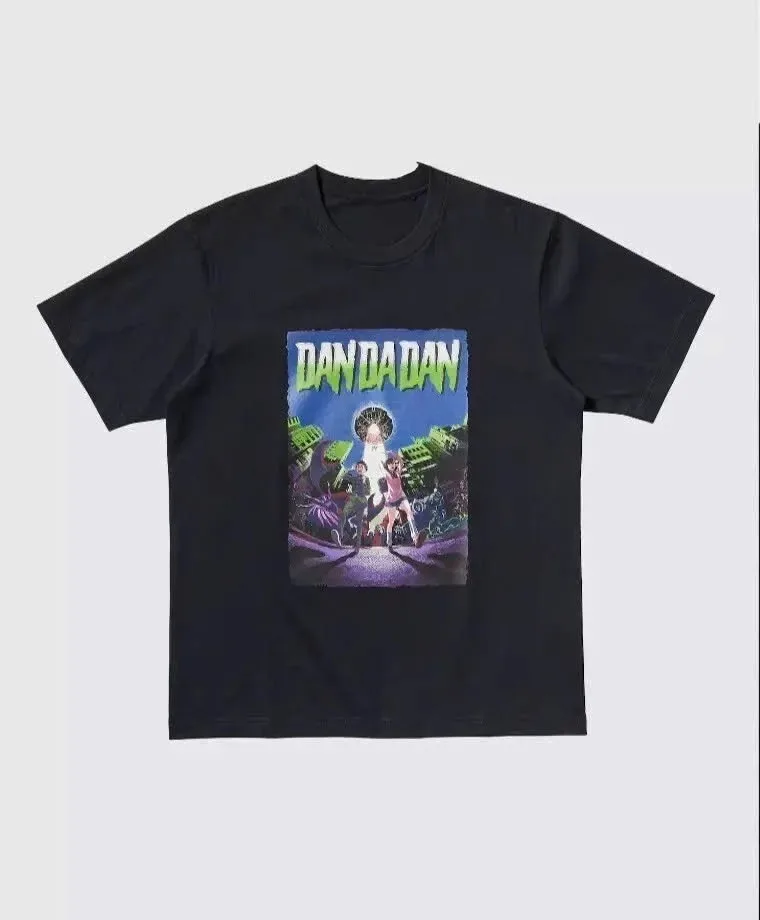 

DANDADAN Graphic T-shirt Black NEW JAPAN