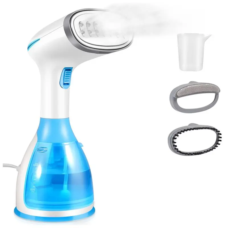 

AF89-Steamer For Clothes Handheld Garment Steamer, Portable Travel Clothing Fabric Steamer With 280Ml Tank