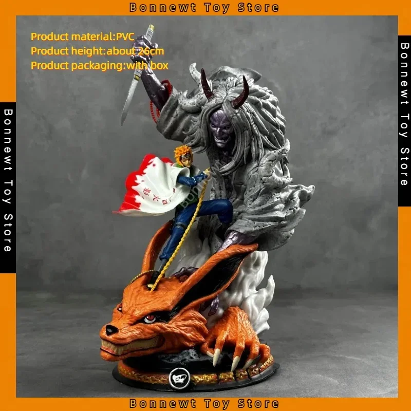 

New 26cm Naruto CS Fourth Generation Namikaze Minato GK Statue Figure Anime Model Ornament Desktop Ornament For GIFTS