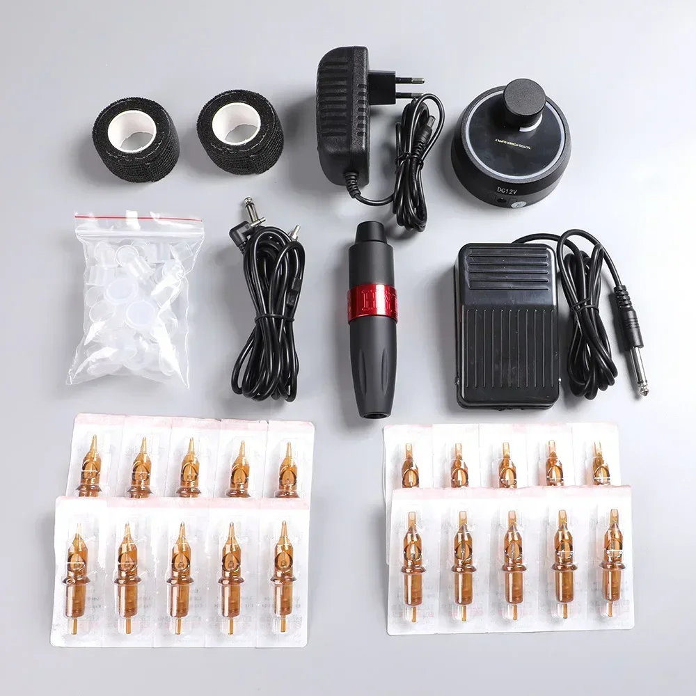 New Motor Tattoo Machine Set Professional Rocket Tattoo Pen Xia 'An Tattoo Machine Full Set of  Tools