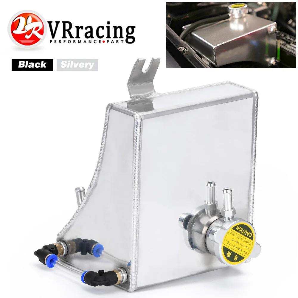 

VR RACING-240SX S13 SR20DET KA24DE KA24E KA24 алюминиевый резервуар для перелива охлаждающей жидкости для Nissan (подходит: 240SX) VR-TK47