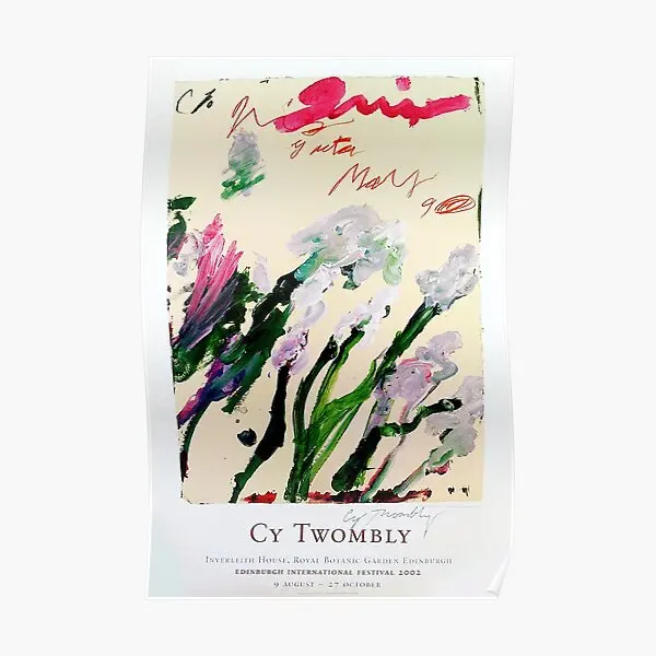 Twombly Garden Edinburg  Poster Painting Wall Print Modern Mural Vintage Picture Room Funny Art Home Decor Decoration No Frame