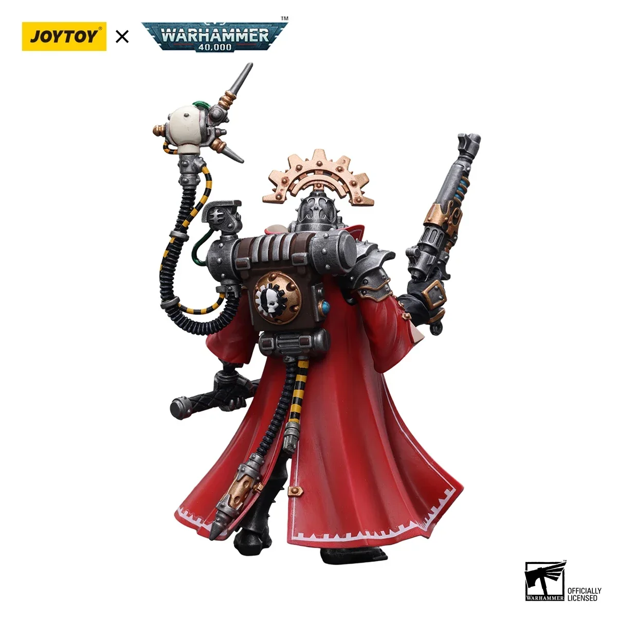 JOYTOY Warhammer 40K 1/18 ตัวเลขการกระทําอะนิเมะ Adeptus Mechanicus Skitarii Marshal Omnissiah คอลเลกชันรุ่นของเล่น