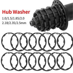 1/5pcs Bike Hub Washer 7 8 9 10 11 12 Speed Cassette Flywheel Spacer 1mm 1.5mm 1.85mm 2mm 2.18mm 2.35mm 2.5mm Freehub Gasket