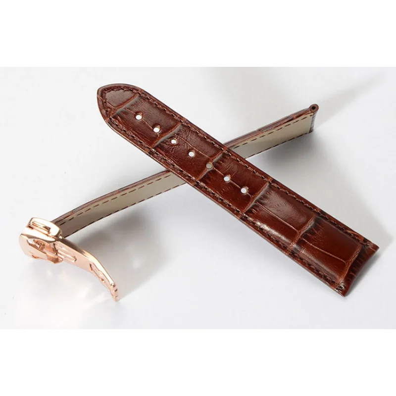 Cinturino con fibbia pieghevole 18mm 20mm 22mm Uomo Donna Universal Sostituisci accessori per orologi con cinturino per Omega Seamaster