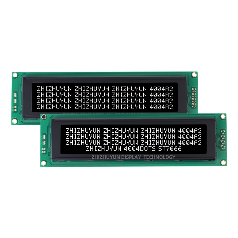 Yellow Green Film 40X4 4004 4004A2 Character LCD Module Display Screen LCM Parallel Port SPLC780D HD44780 With LED Backlight