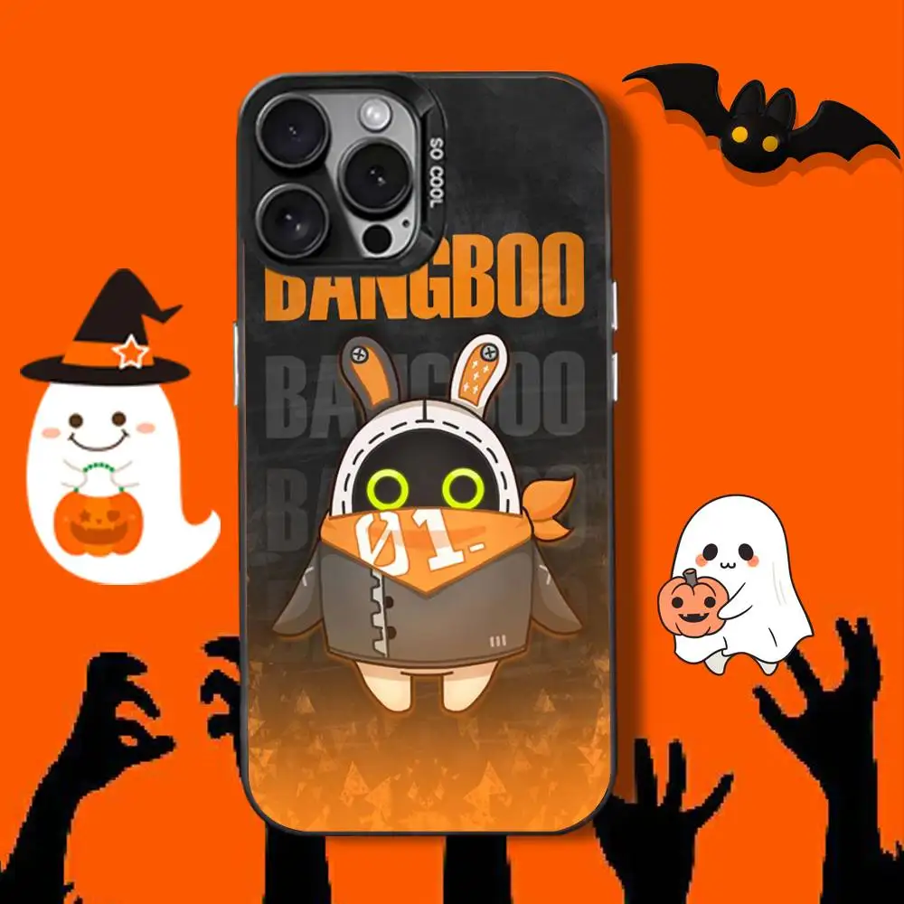 حافظة هاتف Bangboo Z-Zenless Zone ZeroS لهاتف iPhone 16,12,13,17,15,1,11,Mini,Pro,SE,XS,MAX,غطاء سيليكون أسود غير لامع #5