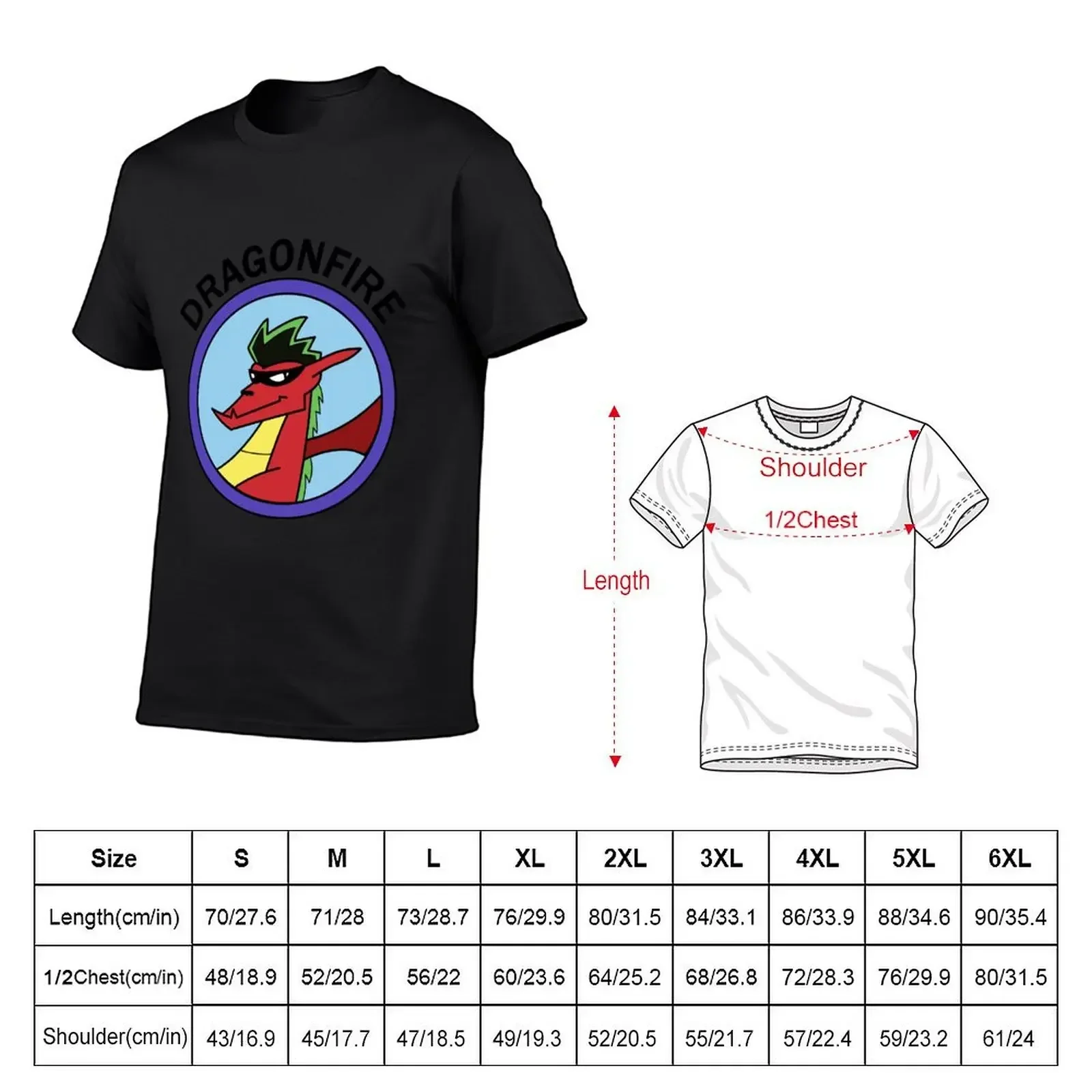 Dragonfire - Jake Long American Dragon T-Shirt shirts graphic tee anime clothes sublime custom t shirt mens t shirts