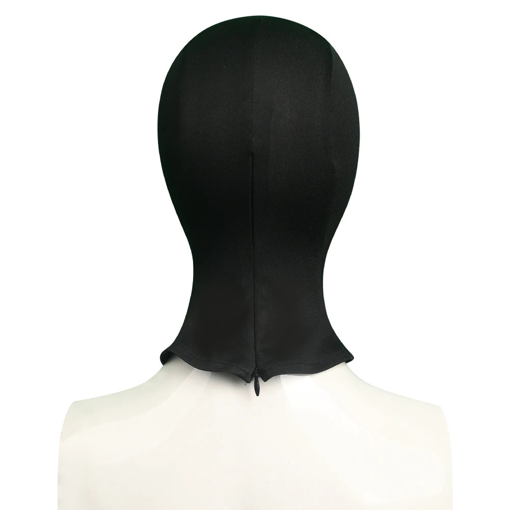Nun Cosplay Fantasy Mask Black Headgear Costume Props Movie The Nun 2 Disguise Outfit Adult Women Halloween Party Accessories