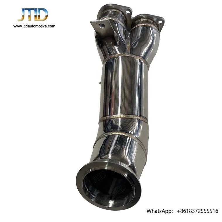 

daPerformance Stainless Steel High Flow Exhaust Head Pipe Decat Exhaust Down Pipe for E90/E91/E92/E93 N55B30 Down Pipes