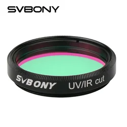 SVBONY F9127B Filtre de télescope Filtre de coupure UV IR 2 pouces Filetage Filtre infrarouge Caméra CCD pour oculaires et caméras astronomiques
