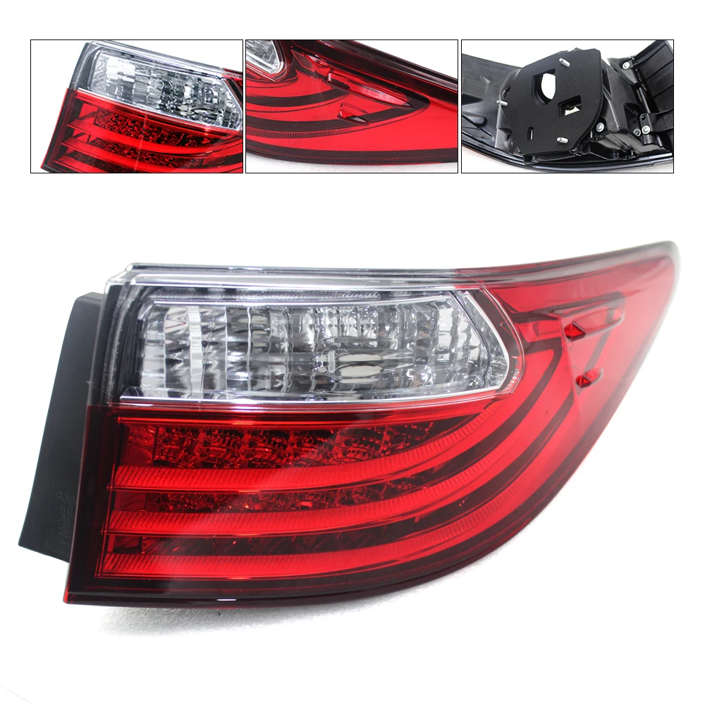 Left/Right Side Tail Lamp FOR Lexus ES300h es350 2013 2014 2015 Rear Tail Light Brake Lamp with